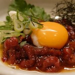 ちゃんこや 大関 - 馬刺しユッケ