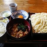 たから - 肉せいろうどん（大盛）、定食