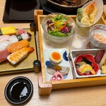 遊食房屋 - 握り寿司御膳A（税込1,540円）_2021年10月