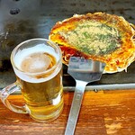 三栄お好み焼 - 
