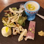 カーザビアッタ デッレマルケジーネ - 色々な前菜の盛り合せ