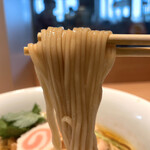 ラーメンWalkerキッチン - 新麦 春よ恋を使用した麺
