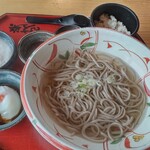 そば文楽 - 蕎麦山かけ膳