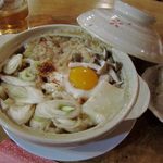 友歩嶺 - 冬季限定鍋焼きうどん。カレーうどんもあります。