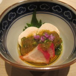 くろぎ - あん肝ちり酢