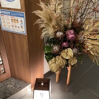 緒乃 - 店の前には胡蝶蘭の列が