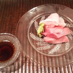 京天神 野口 - ●ヤイトガツオ、白甘鯛、ヒラメ