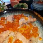 カフェ笑夢 - はらこ飯アップ