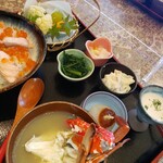 カフェ笑夢 - はらこ飯セット1700円