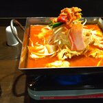 焼き鳥 灯家 - 漢鍋！ちゃんと激辛でした♪