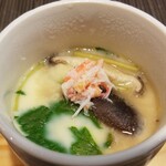 Hamanoban Yasakanaryouri Hamayuri - ◆「おまかせ料理」◇強肴・フワトロ「茶碗蒸し」です！