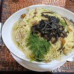 アーモンド - 和風きのこ（大盛）1,020円（コーヒー付き）