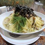 アーモンド - 和風きのこ（大盛）1,020円（コーヒー付き）