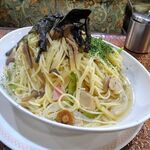 アーモンド - 和風きのこ（大盛）1,020円（コーヒー付き）