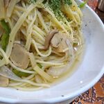 アーモンド - 和風きのこ（大盛）1,020円（コーヒー付き）