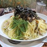 アーモンド - 和風きのこ（大盛）1,020円（コーヒー付き）