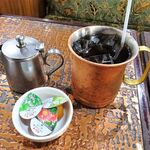 アーモンド - 和風きのこ（大盛）1,020円（コーヒー付き）