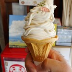 喜多方ラーメン神社&ミュージアム - 喜多方ラーメンソフトクリーム
