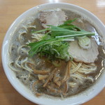 麺饗 松韻 - 麺響 松韻　2012年12月　こってり大盛り　チャーシュー変更　730円