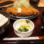 Tonkatsu Wakou - ロースカツご飯（￥1,160）