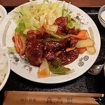 Shokuisen - スブタ定食(950円)