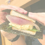 スシコーヒー - しめ鯖サンド