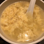 ひでくら - 卵スープ