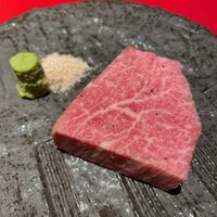 和牛とタン 焼肉 とみ 新橋本店 - 「とみのしゃぶり(シャトーブリアン)」4,200円