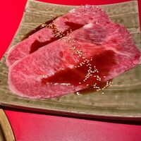 和牛とタン 焼肉 とみ 新橋本店 - 「瞬殺！サーロインの焼きすき」1,450円
