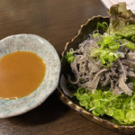 焼肉桜坂 - 生センマイ　750円