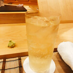 鮨 しゅん輔 - 今夜はハイボールでスタート