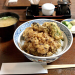 天ぷら 福岡 - 海老かき揚げ天丼