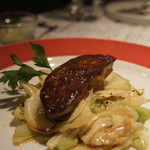 ファアグラド オアとキャベツのソテー