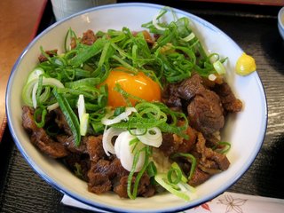 さざなみ - 牛すじ丼アップ