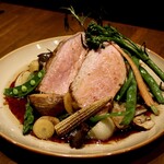 Rotis de veau au beurre noisette