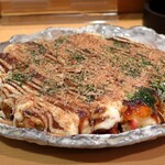 鉄板居酒屋OHANA - ホタテ玉