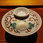 御料理 樋渡 - 蒸し物：蕪と百合根の蒸し物