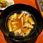 御料理 樋渡 - 味噌汁