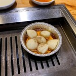 焼肉JIN - 青森産ニンニク焼き600円