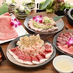 Honkaku Yakiniku Kankoku Kateiryouriku Ishimbou - 4000円コース