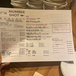 大名 NUMBERSHOT - 