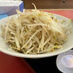 ラーメン もっけだの - ヤサイマシマシの追加ヤサイ（別皿）