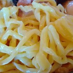 つぼの華 - 自家製麺の太麺