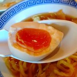 つぼの華 - 味玉の半熟程度がバッチリ