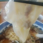 中國飯店 喜鶴 - ツルツルのワンタン