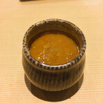 東麻布 天本 - このわた茶碗蒸し