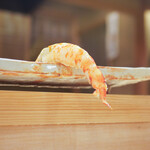 東麻布 天本 - 車エビ