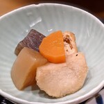 Kurumamichi Toufu - 煮物（冷奴とお魚の定食）