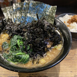 家系ラーメン クックら - 固め多め海苔増しライスTS岩のり