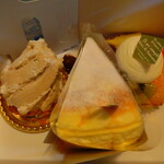 パティスリー プティ・グラン - モンブラン、ミルクレープ、フルーツタルト